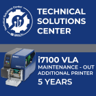 BRADY - Contratto di assistenza i7100 VLA Maintenance Out stampante aggiuntiva 5 anni