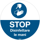 BRADY - Segnaletica di sicurezza ISO - Disinfettare le mani