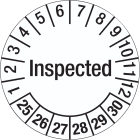 BRADY - Etichetta con data di ispezione 323583