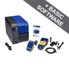 BRADY - Kit stampante industriale per etichette i6100 300 dpi con scanner V3200 - EU