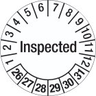 BRADY - Etichette di ispezione 324924