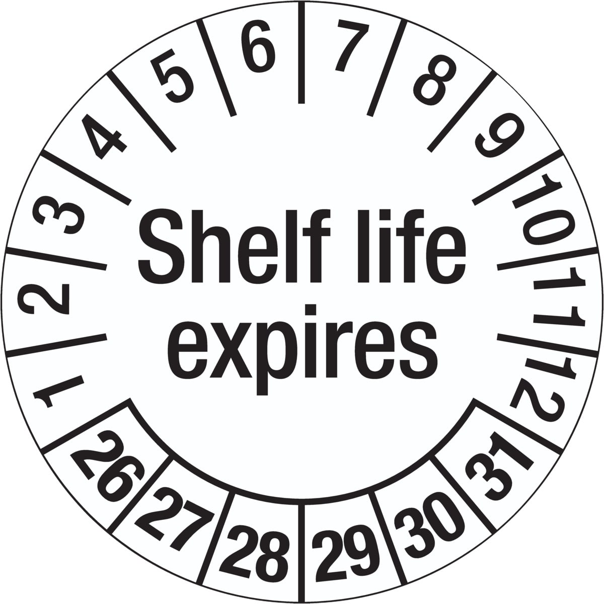 BRADY - Etichette di ispezione 324926