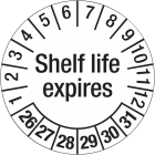 BRADY - Etichette antimanomissione con data di ispezione 324932