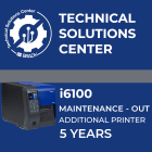 BRADY - Contratto di assistenza i6100 Maintenance Out stampante aggiuntiva 5 anni