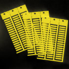 BRADY - Targhetta 4x18 3 steli giallo