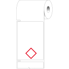 BRADY - Etichette prestampate per stampanti da tavolo per sostanze pericolose CLP-GHS 622319