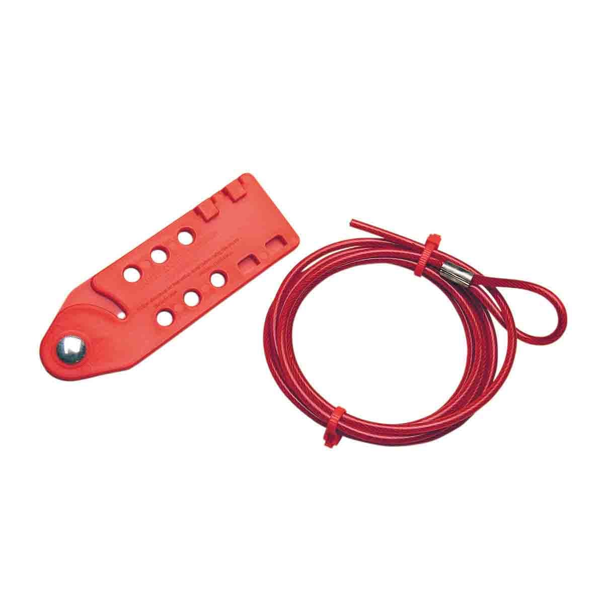BRADY - Sistema di chiusura tramite cavo + cavo da 1,8 m