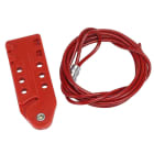 BRADY - Sistema di chiusura tramite cavo + cavo da 3 m