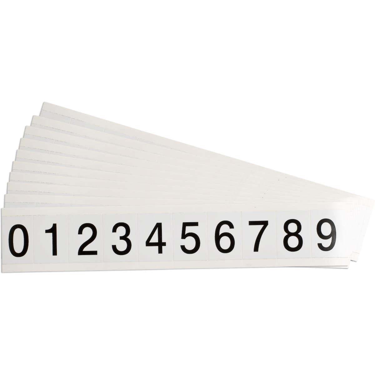 BRADY - Kit di etichette con numeri e lettere serie 9713
