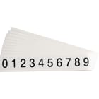 BRADY - Kit di etichette con numeri e lettere serie 9713