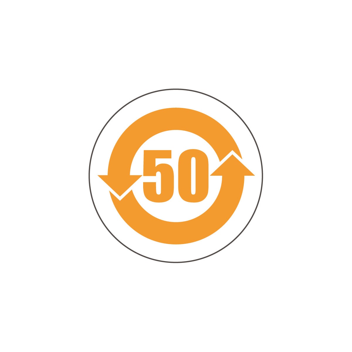 BRADY - Etichetta RoHS Cina – EPUP-50