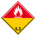 BRADY - Segnaletica per trasporti – ADR 5.2 – Perossido organico 810942