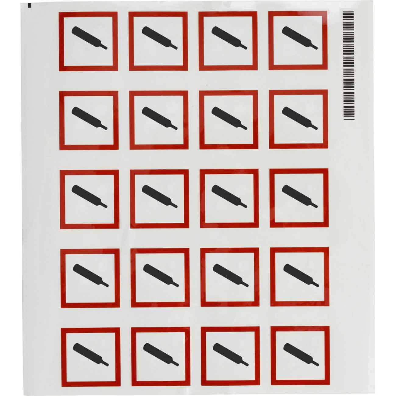 BRADY - Simbolo GHS – Gas compresso 811695