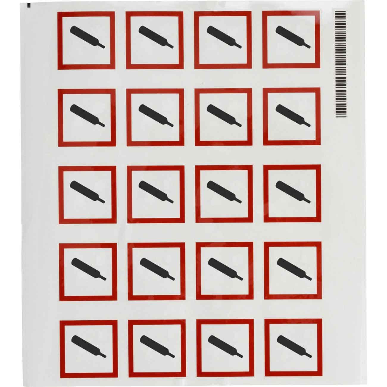 BRADY - Simbolo GHS – Gas compresso