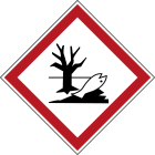 BRADY - Simbolo GHS – Sostanza pericolosa per l’ambiente acquatico