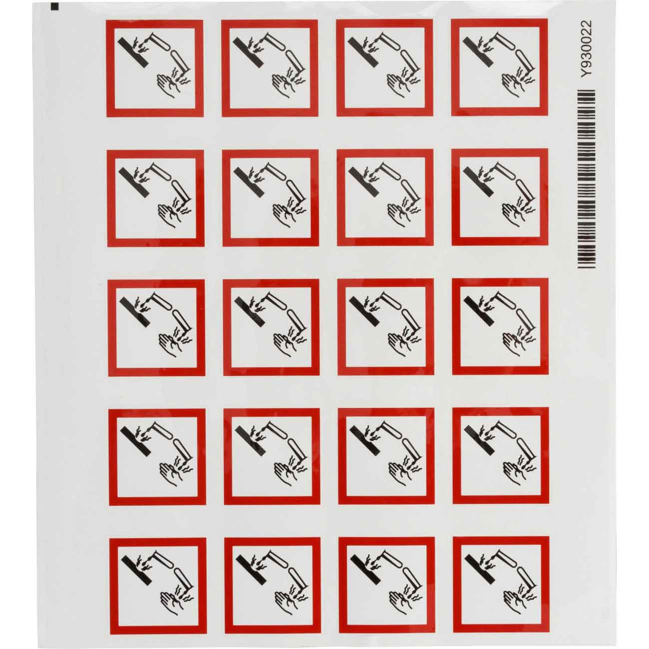 BRADY - Simbolo GHS – Corrosivo 811715