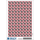 BRADY - Simbolo GHS – GHS08 – Pericolo per le vie respiratorie 814020