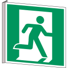 BRADY - Segnaletica di sicurezza ISO – Uscita di emergenza a destra