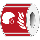 BRADY - Segnaletica di sicurezza ISO – Raccolta di attrezzature antincendio