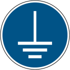 BRADY - Segnaletica di sicurezza ISO È obbligatorio assicurarsi del collegamento a terra