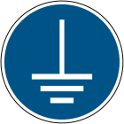 BRADY - Segnaletica di sicurezza ISO È obbligatorio assicurarsi del collegamento a terra 818576