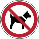 BRADY - Segnaletica di sicurezza ISO – Vietato l’accesso ai cani