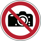 BRADY - Segnaletica di sicurezza ISO – Vietato fotografare