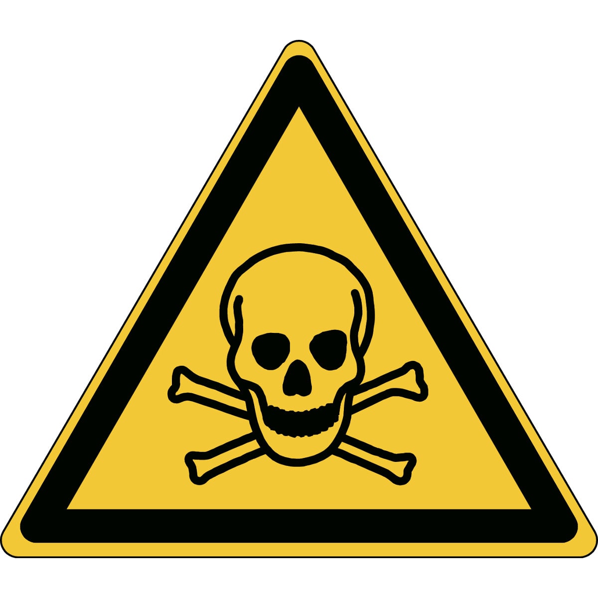 BRADY - Segnaletica di sicurezza ISO – Attenzione; Materiale tossico