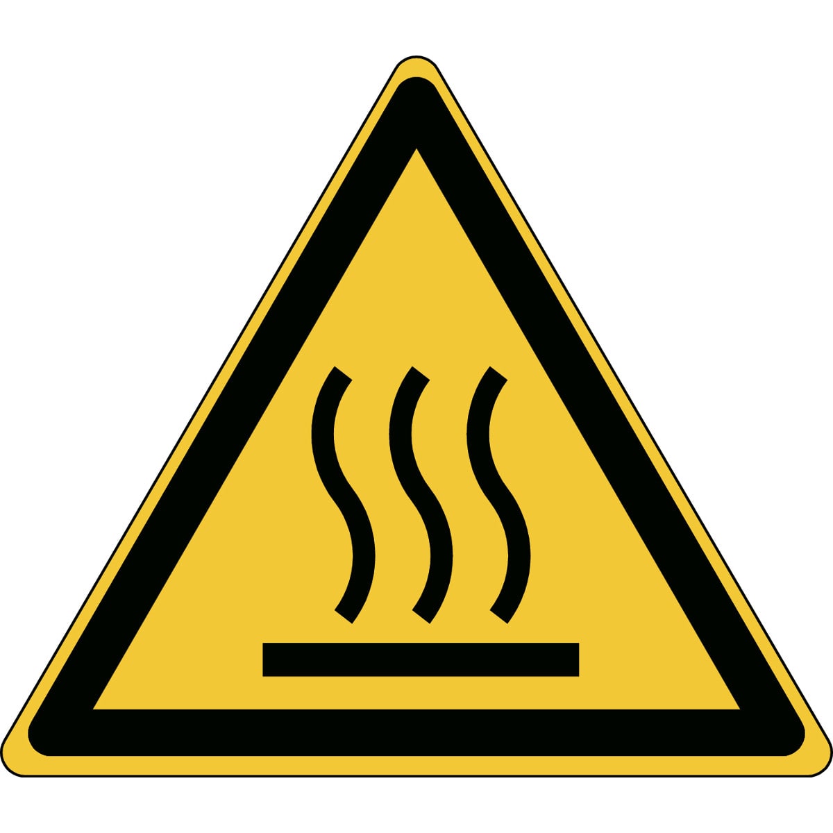 BRADY - Segnaletica ISO 7010 – Attenzione, Superficie calda