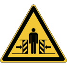 BRADY - Segnaletica di sicurezza ISO – Attenzione; Pericolo di schiacciamento