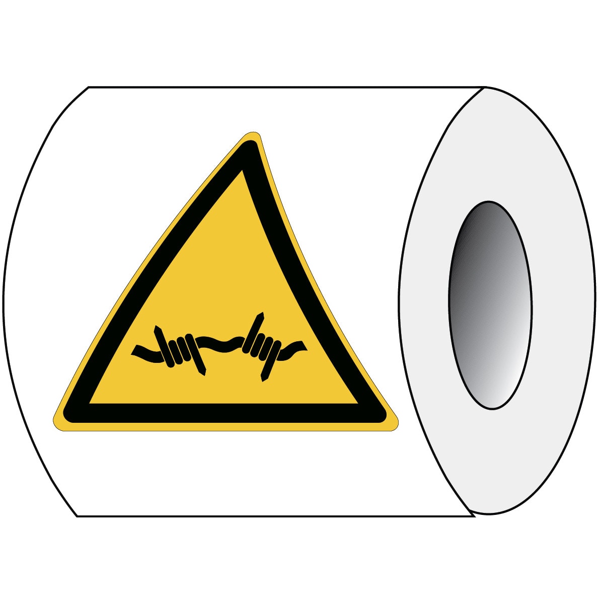 BRADY - Segnaletica di sicurezza ISO – Filo spinato 831135