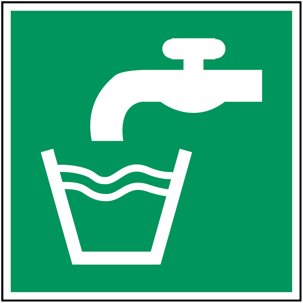 BRADY - Segnaletica di sicurezza ISO – Acqua potabile