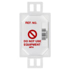 BRADY - Porta-inserti con codice a barre Microtag 831979