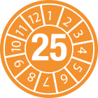 BRADY - Etichetta con data di ispezione 833973