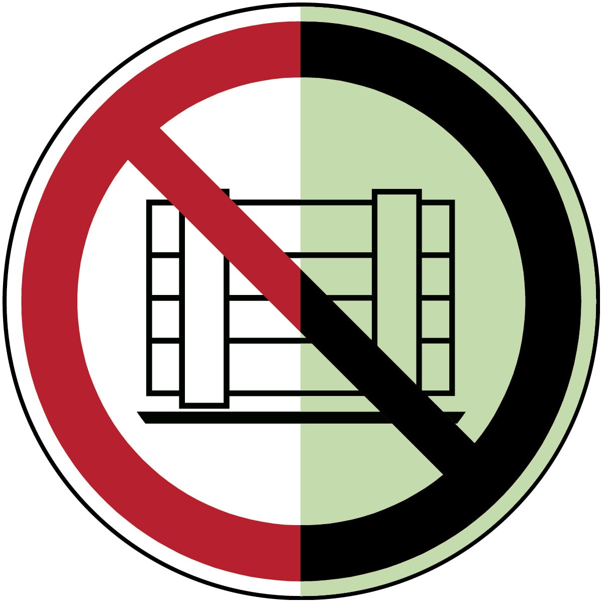 BRADY - Segnaletica di sicurezza fotoluminescente 836058