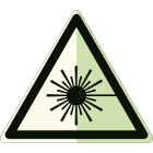 BRADY - Segnaletica di sicurezza ISO – Attenzione; Raggi laser 836135