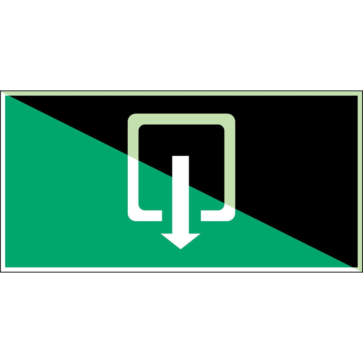 BRADY - Segnaletica di sicurezza fotoluminescente 836912