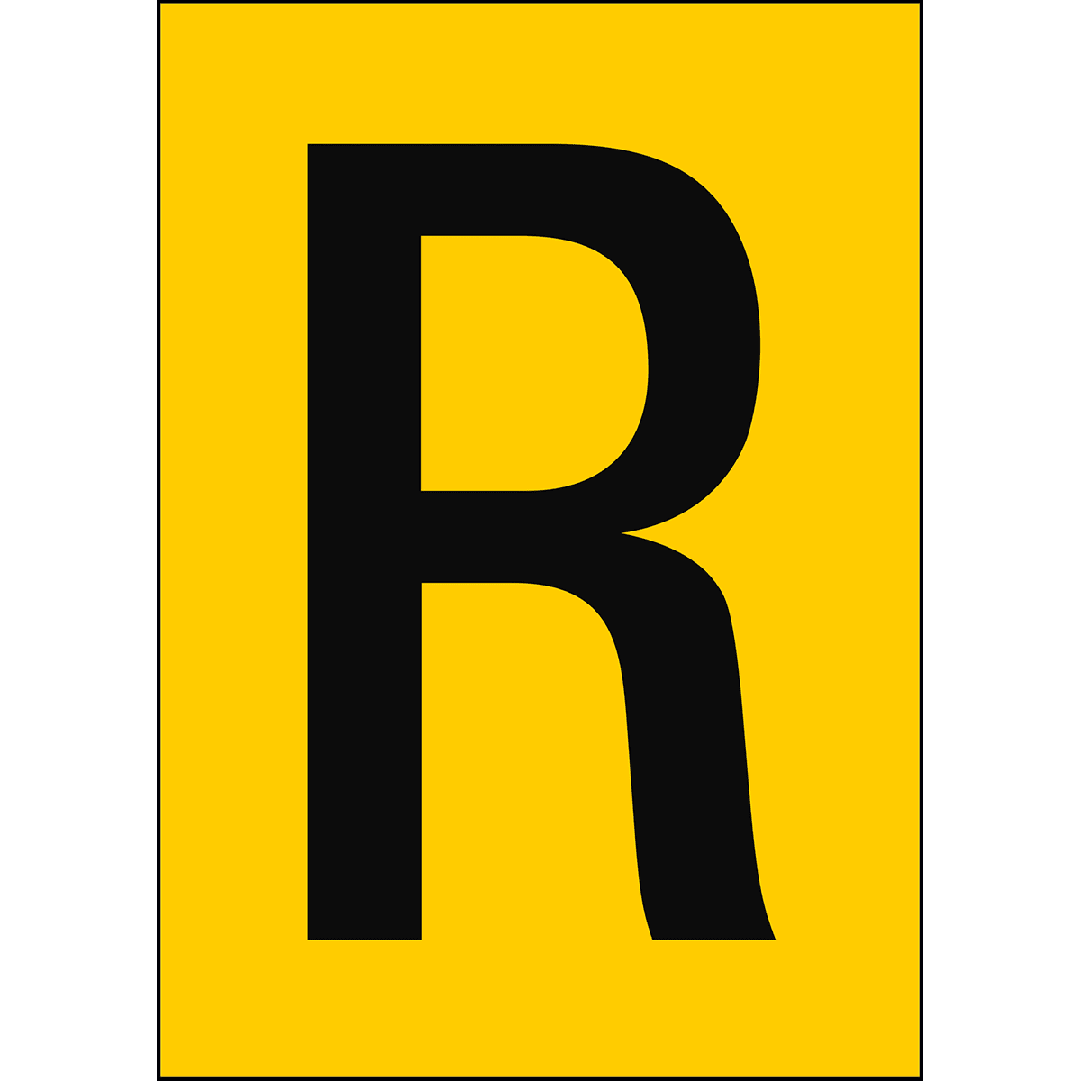 BRADY - Numeri e lettere in formato DIN A4