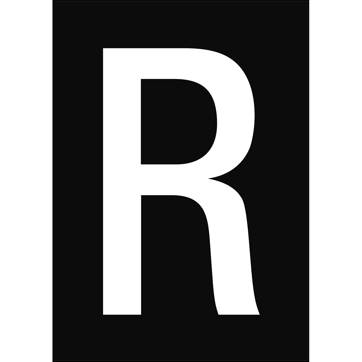 BRADY - Numeri e lettere in formato DIN A4