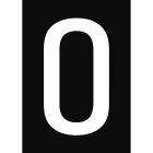 BRADY - Numeri e lettere in formato DIN A4