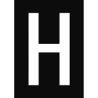 BRADY - Numeri e lettere in formato DIN A4 911087