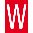 BRADY - Numeri e lettere in formato DIN A4 911111