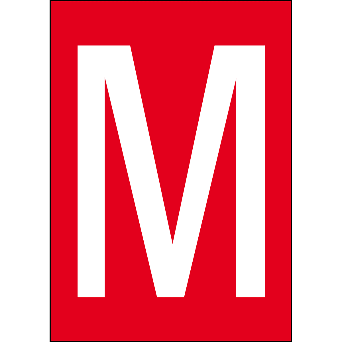 BRADY - Numeri e lettere in formato DIN A4 911121