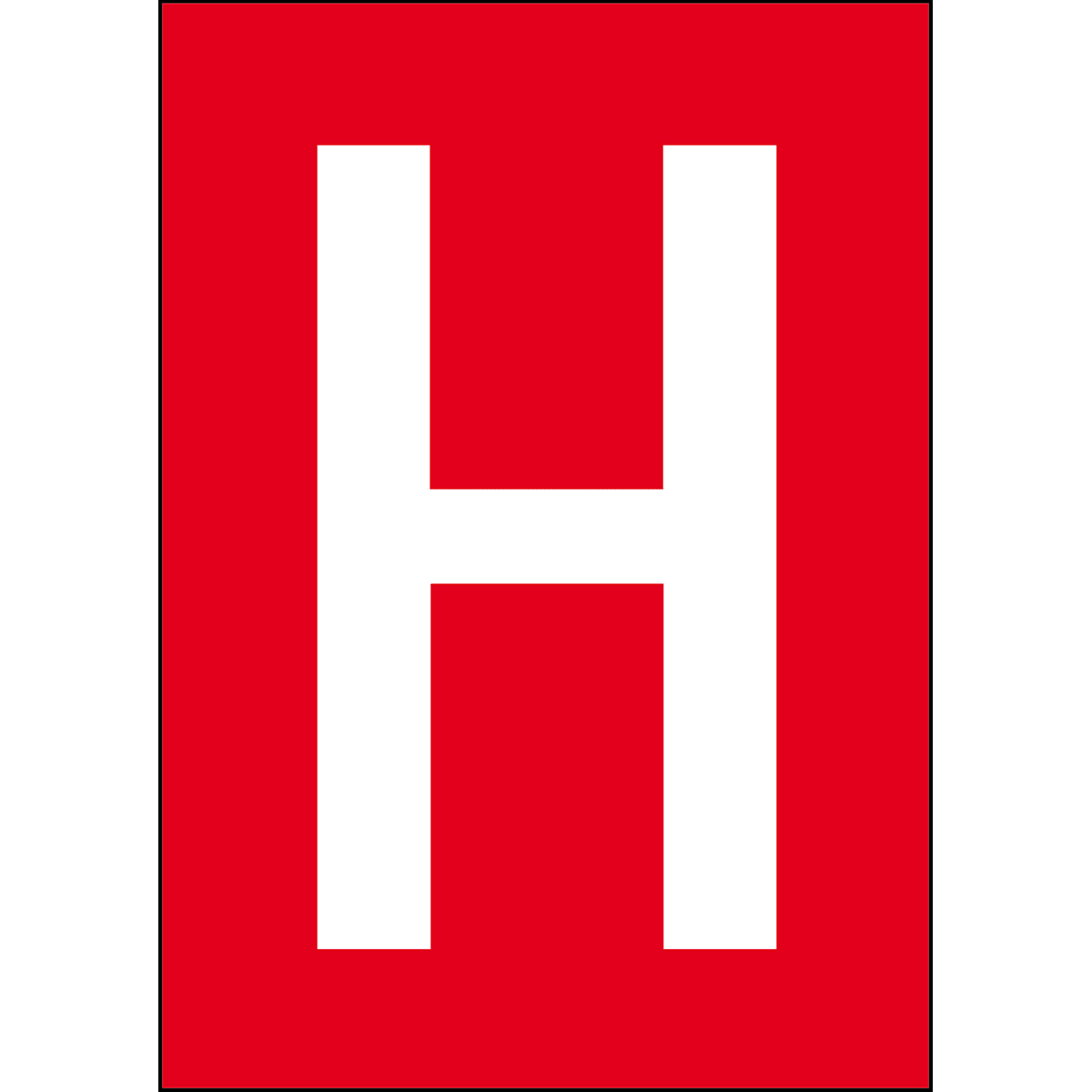 BRADY - Numeri e lettere in formato DIN A4