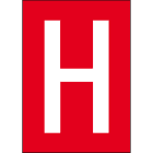 BRADY - Numeri e lettere in formato DIN A4