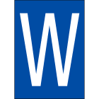 BRADY - Numeri e lettere in formato DIN A4 911189