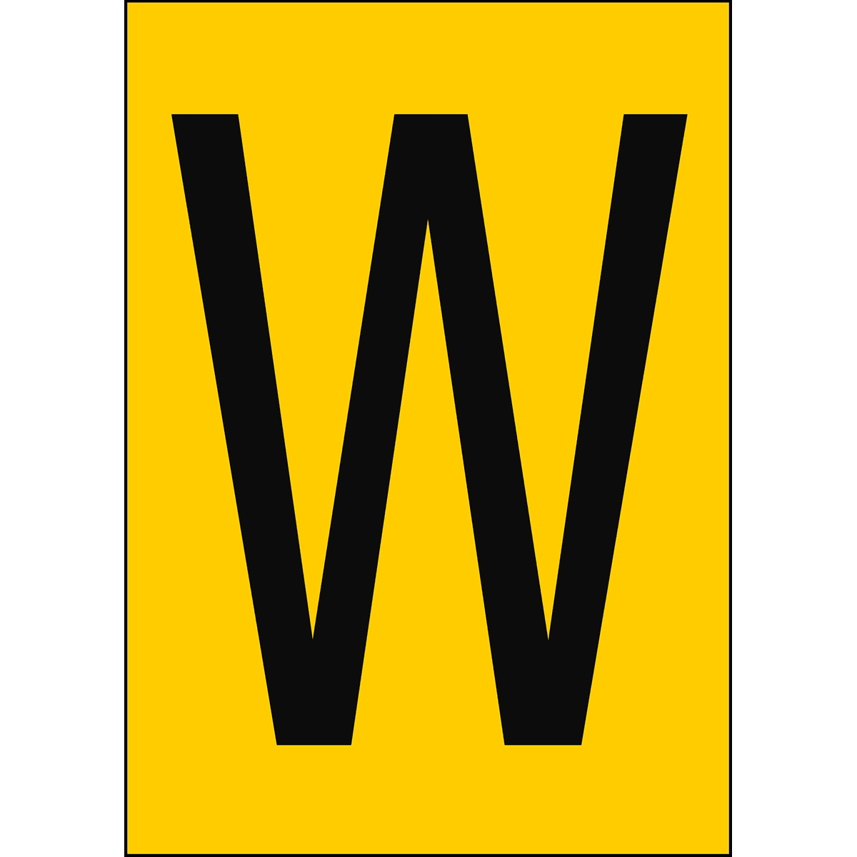 BRADY - Numeri e lettere in formato DIN A4 911267