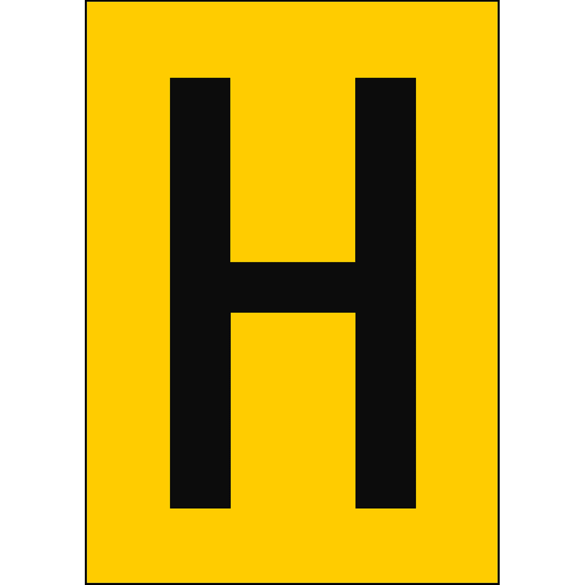 BRADY - Numeri e lettere in formato DIN A4 911282