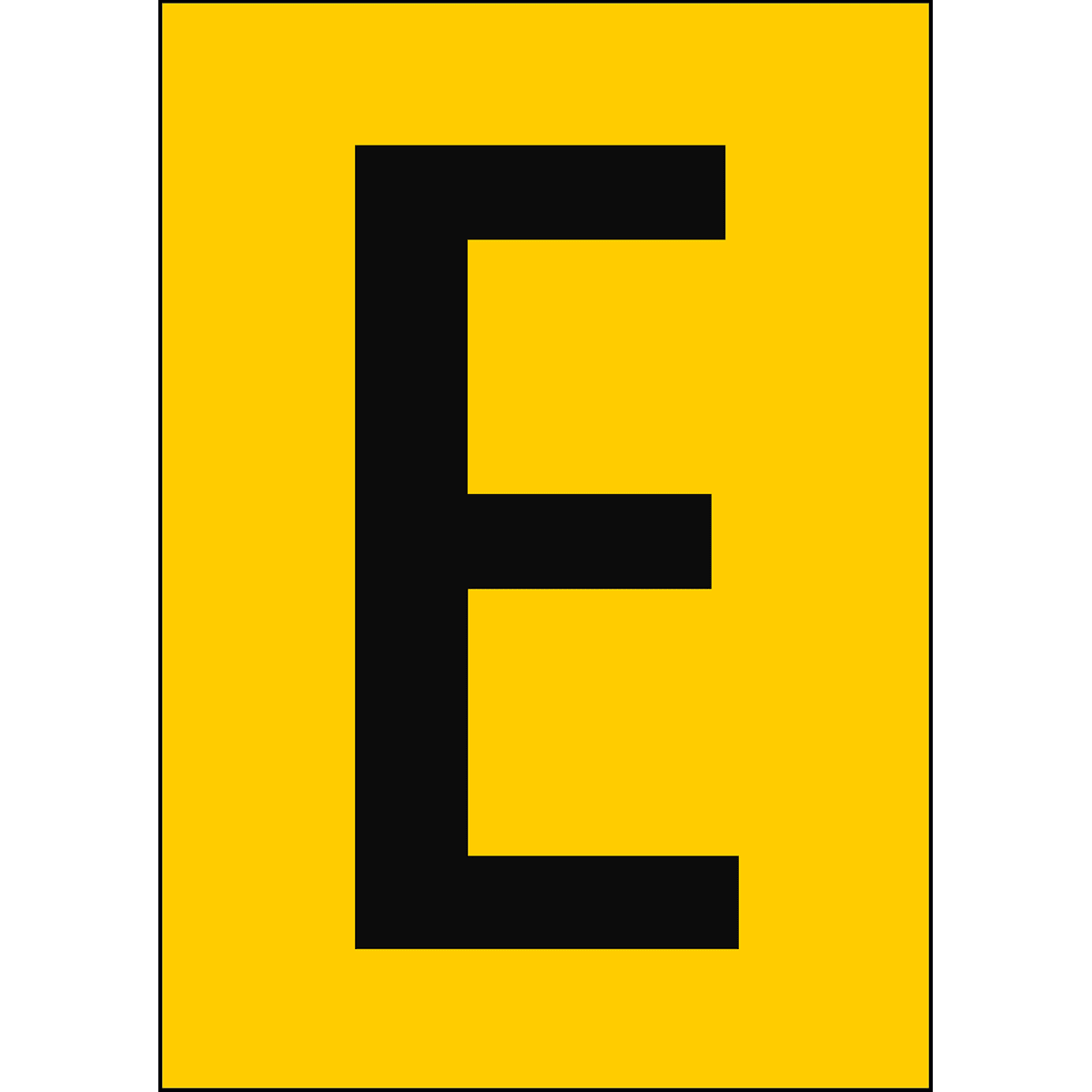 BRADY - Numeri e lettere in formato DIN A4 911285