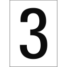 BRADY - Numeri e lettere in formato DIN A4 911338